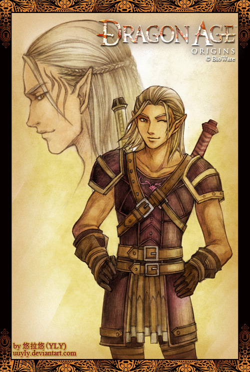 Dragon Age Origins - Elf by Lyshantia on DeviantArt