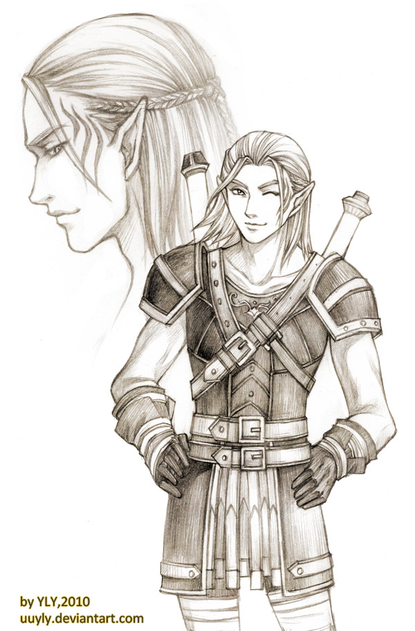 Dragon Age Origins - Elf by Lyshantia on DeviantArt