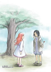 young Snape and Lily