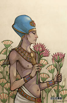 ancient Egyptian pharaoh Akhenaten