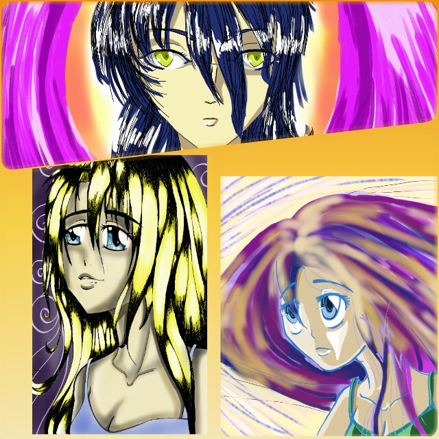 My first 3 digital drawings