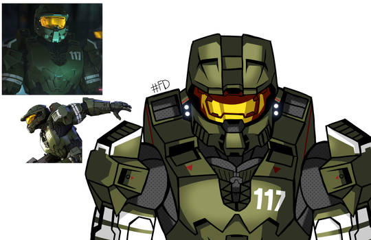 Master Chief 117 (Halo Legends)