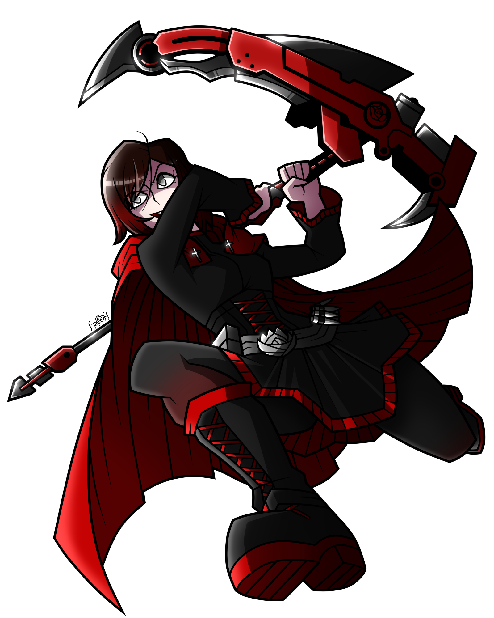 Ruby (RWBY) by fred1032 on DeviantArt