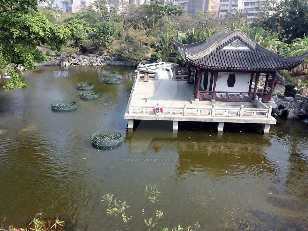 Chinese Style Pond by CanadaCowboy on DeviantArt