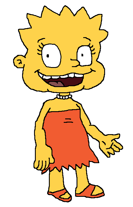 Simpsons Characters Rugrat Lisa Simpson (Rugrats Style) by AnnaRentas on DeviantArt