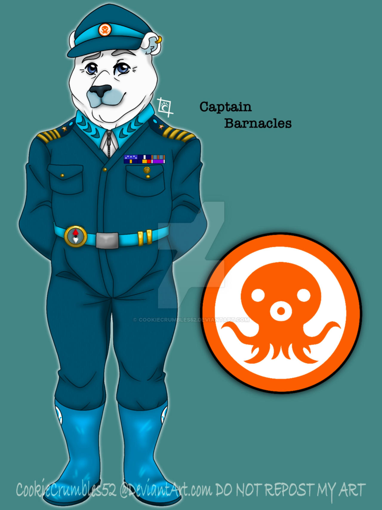 Captain Barnacles By CookieCrumbles52 On DeviantArt