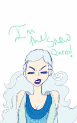 I'M THE SNOW QUEEN!