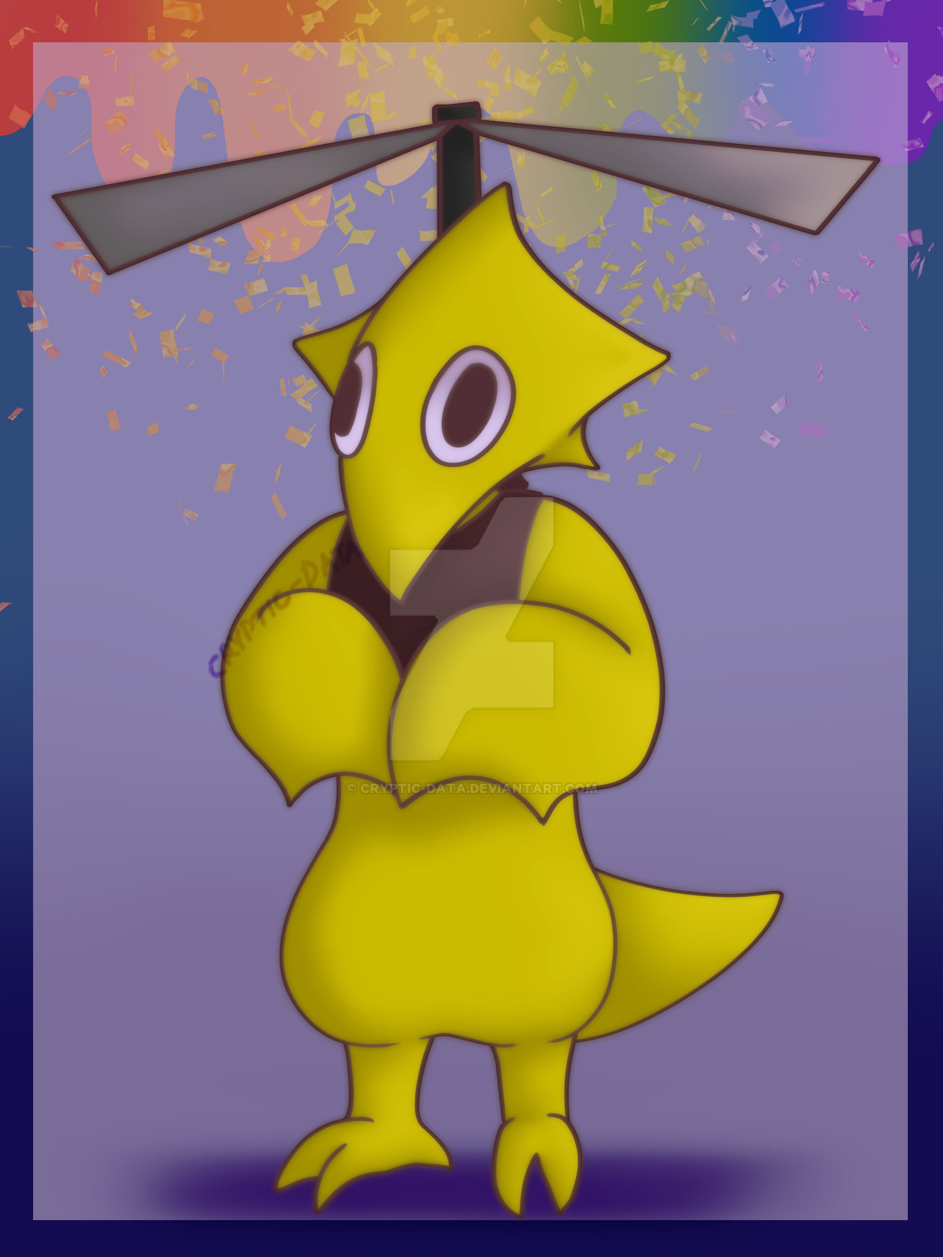 yellow is friend shaped by cryptic-data on DeviantArt