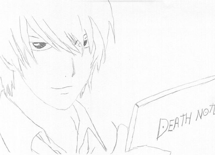 Light and his death note by Rhiahnon on DeviantArt