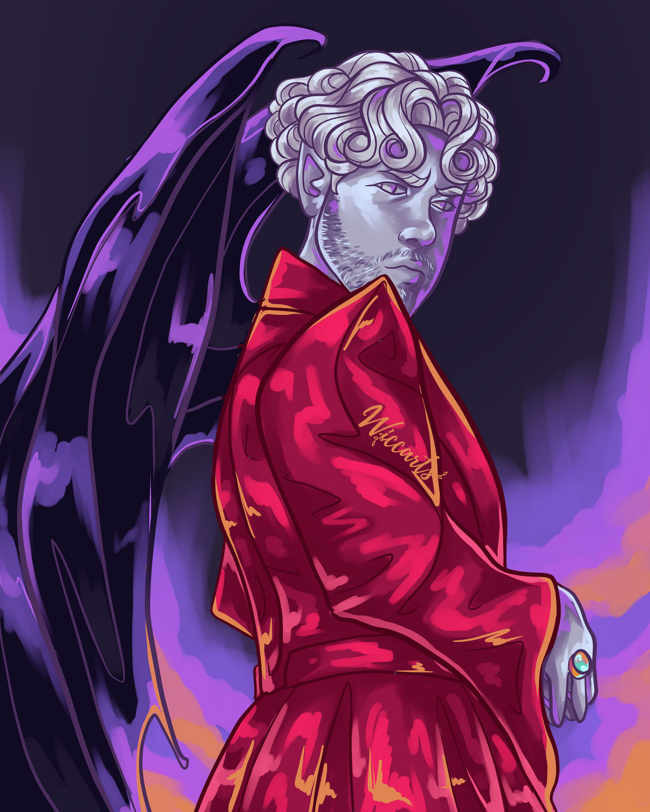 Lucfer Rava Lucfer Fanart by wiccartsy on DeviantArt