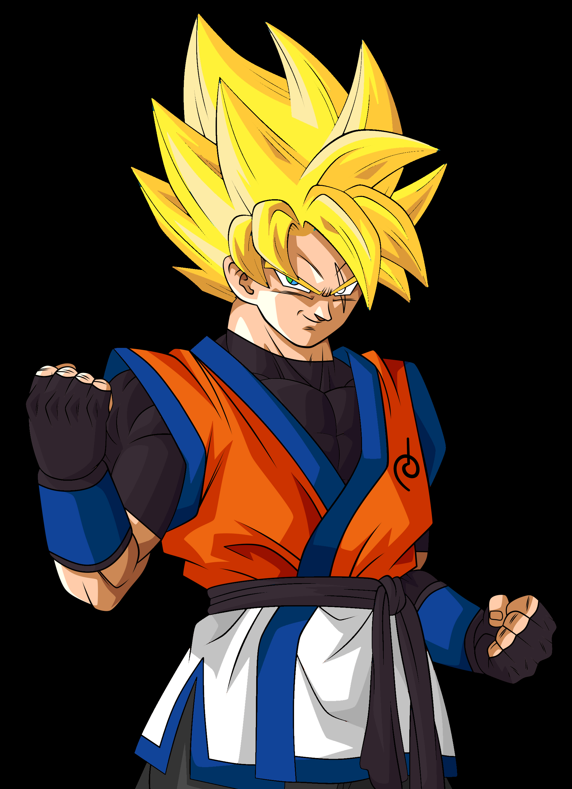 GOKU AF  SUPER SAIYAN 4 by AHOORAXENOROSE on DeviantArt