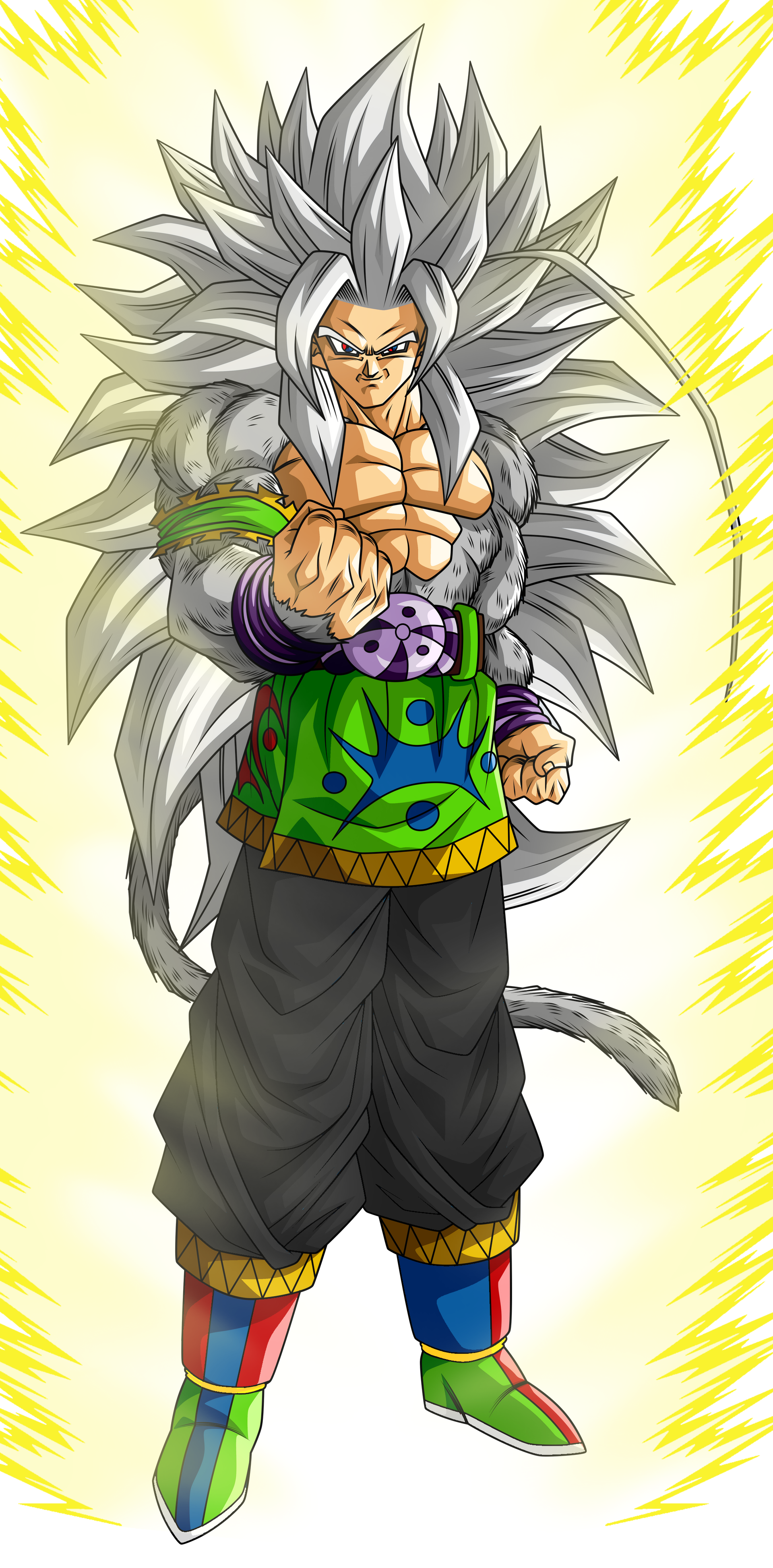 GOKU AF  SUPER SAIYAN 4 by AHOORAXENOROSE on DeviantArt