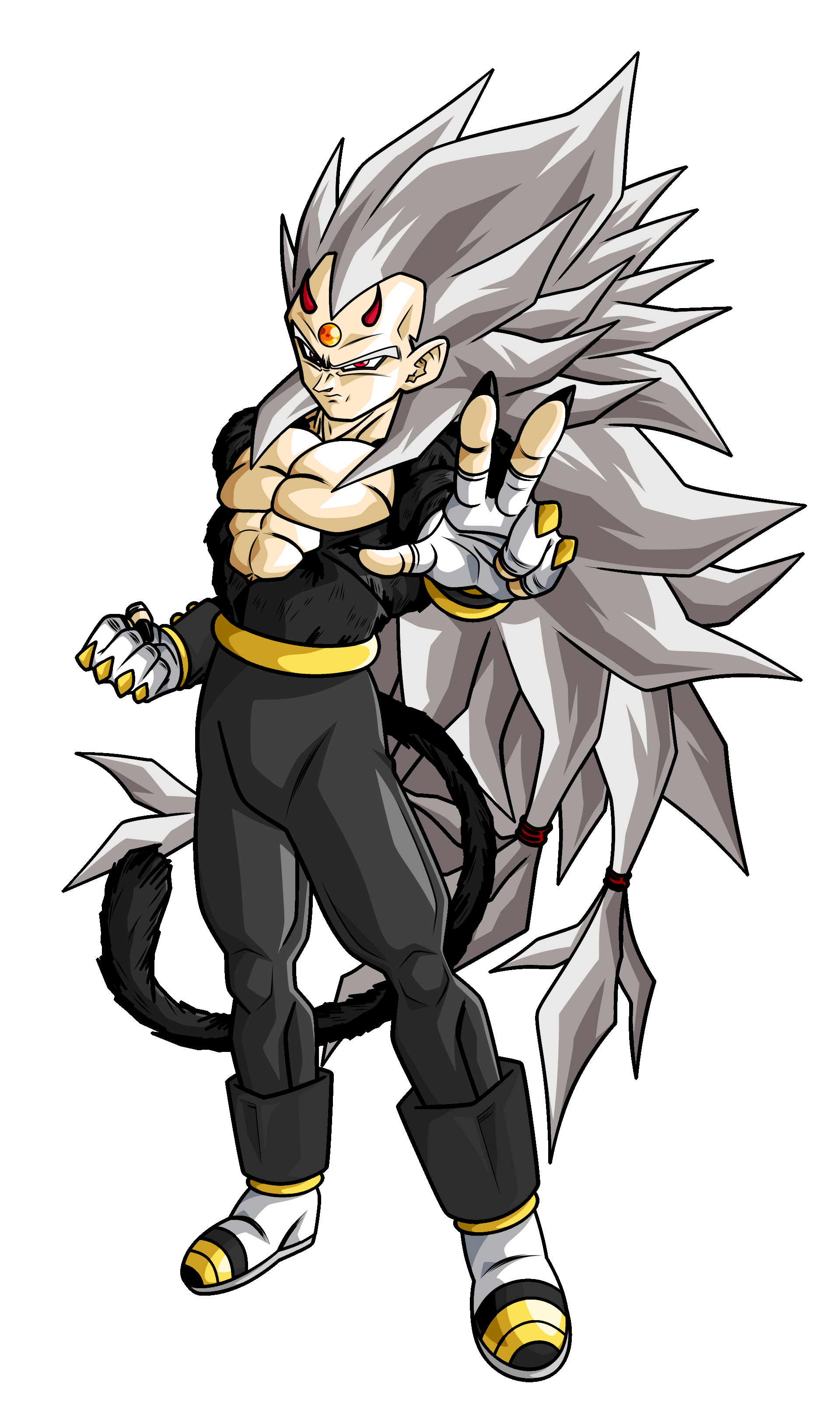 Vegeta SSJ5 Mystic by Menamezapiero on DeviantArt