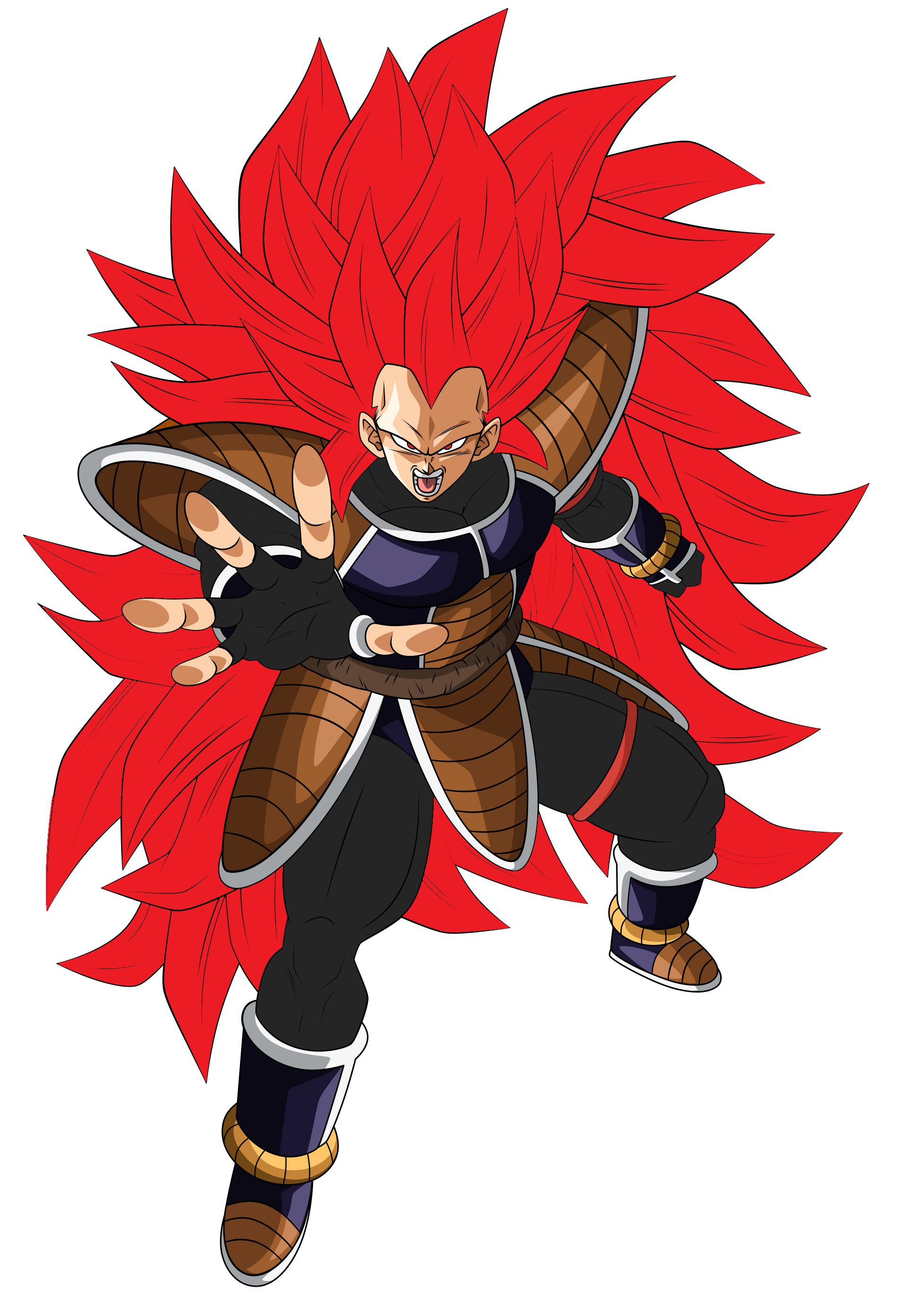 RADITZ ZX SSJ GOD 3 by AHOORAXENOROSE on DeviantArt