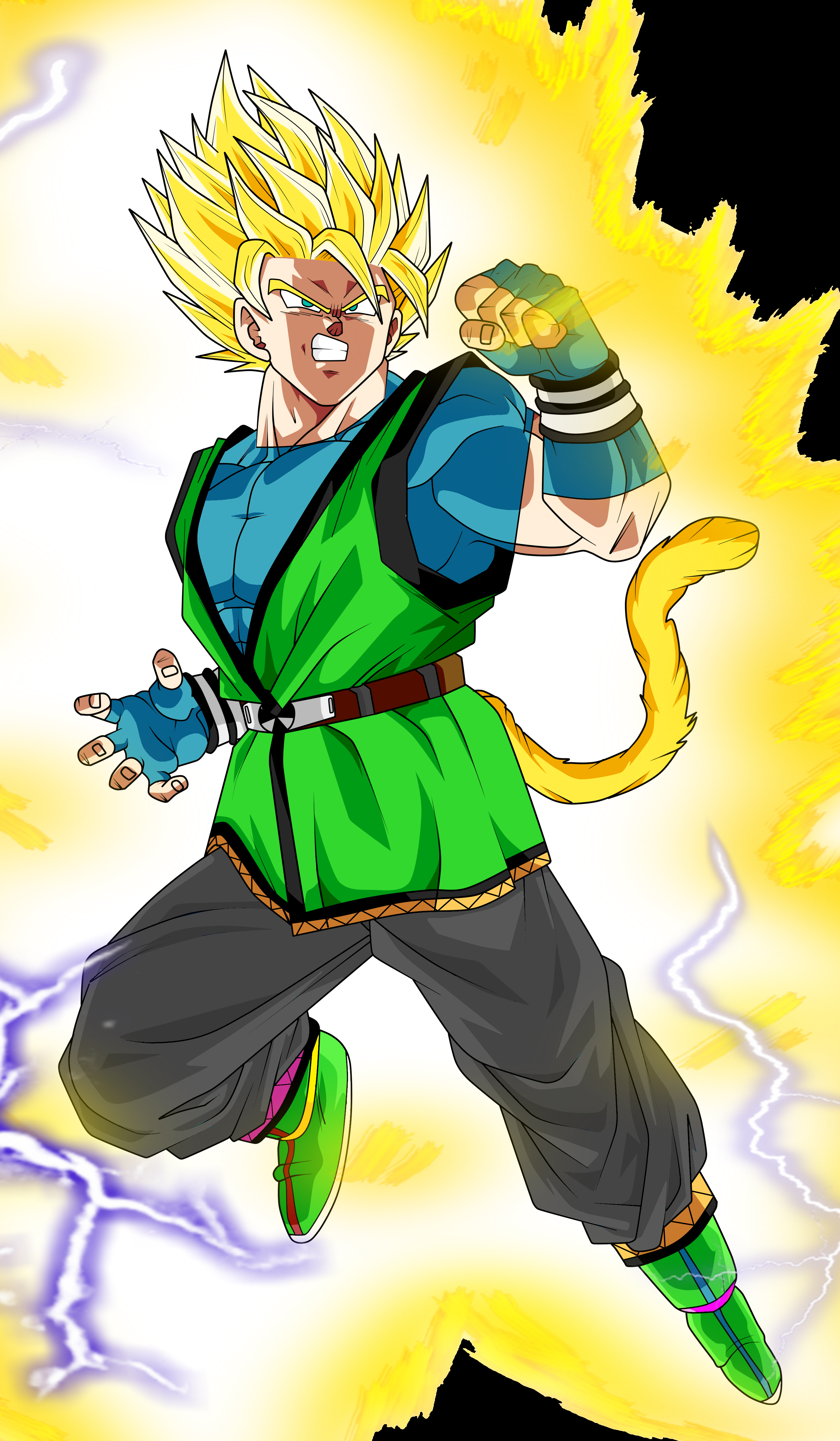 GOKU AF  SUPER SAIYAN 5 by AHOORAXENOROSE on DeviantArt