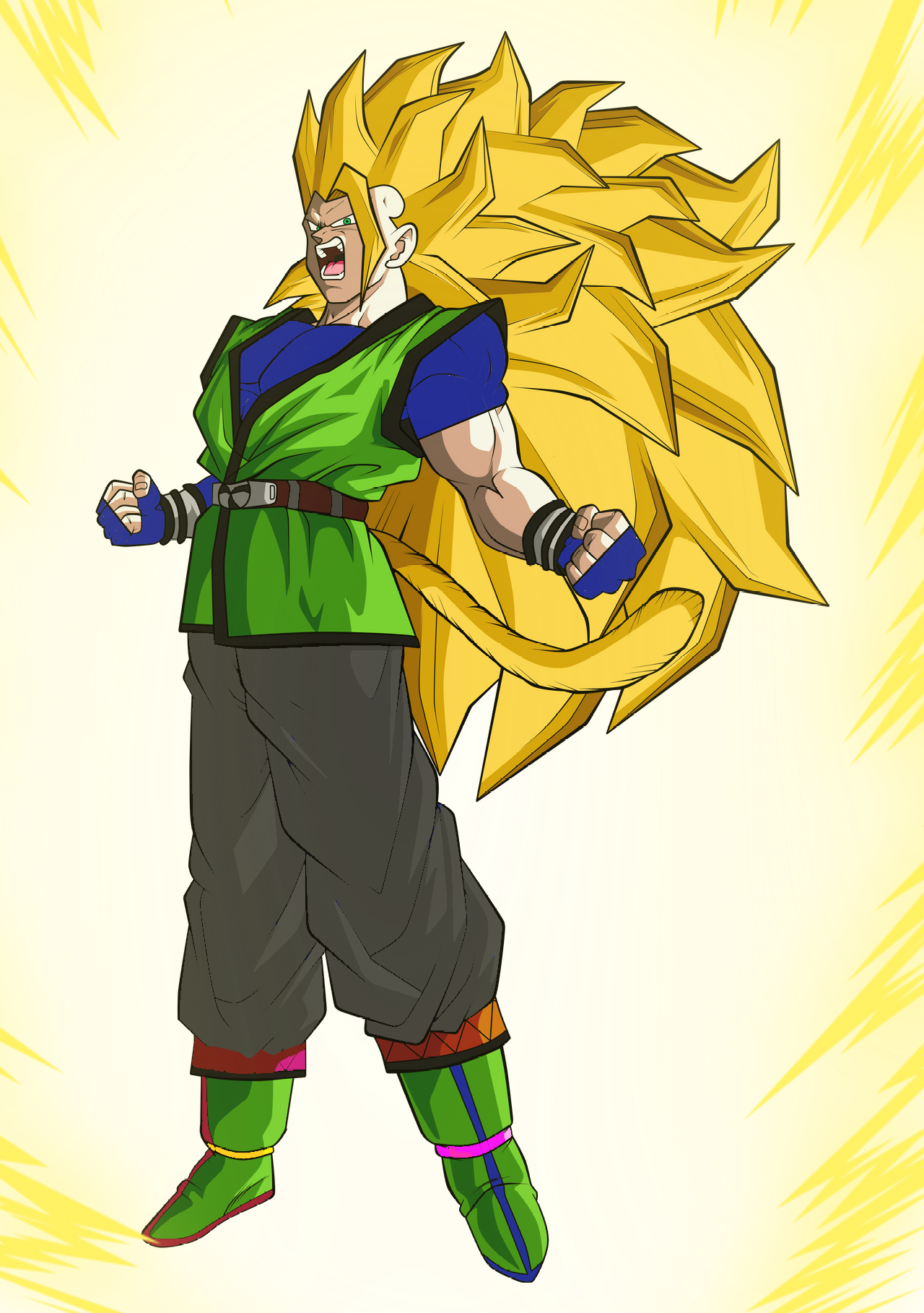 Goku AF ssj mystic 6 by xchs on DeviantArt