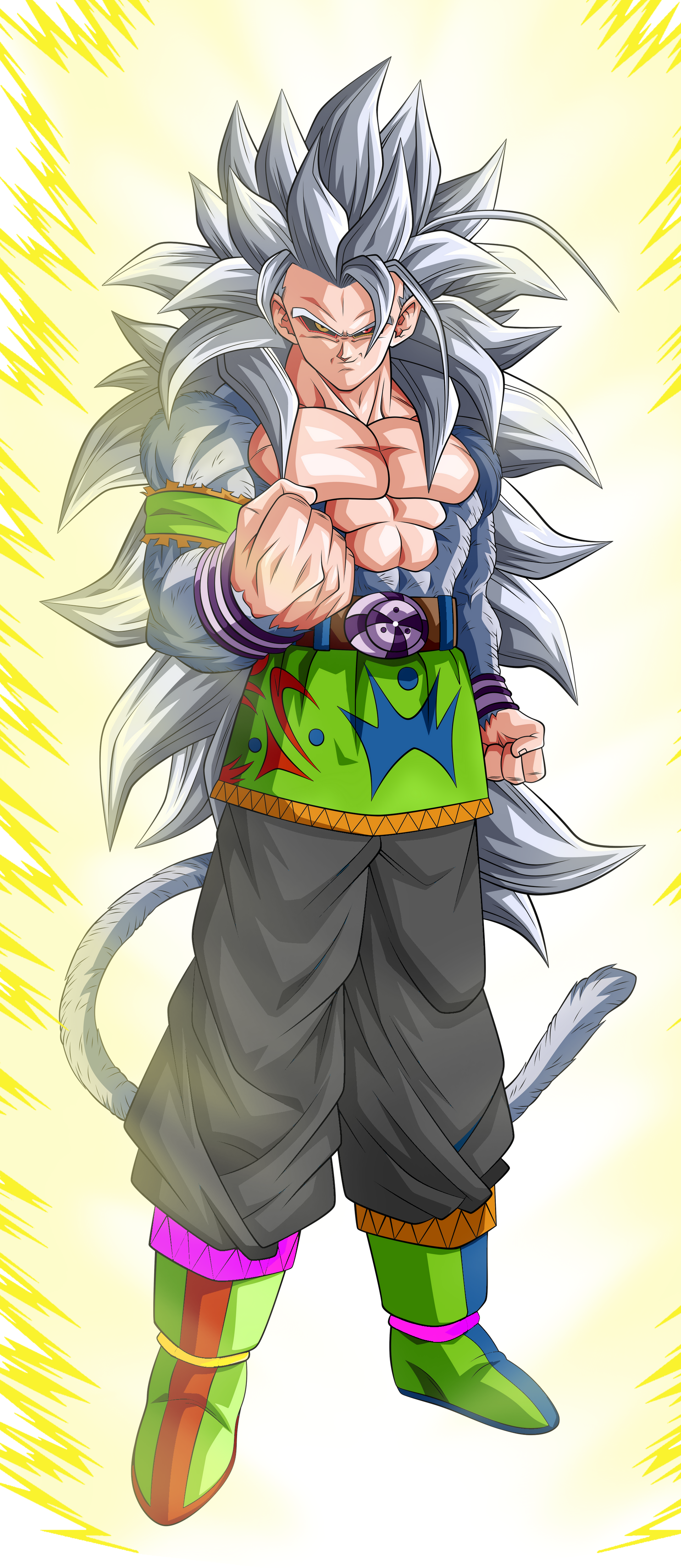 Dragon Ball, Dragon Ball AF, Super Saiyan / Ssj5 goku - pixiv