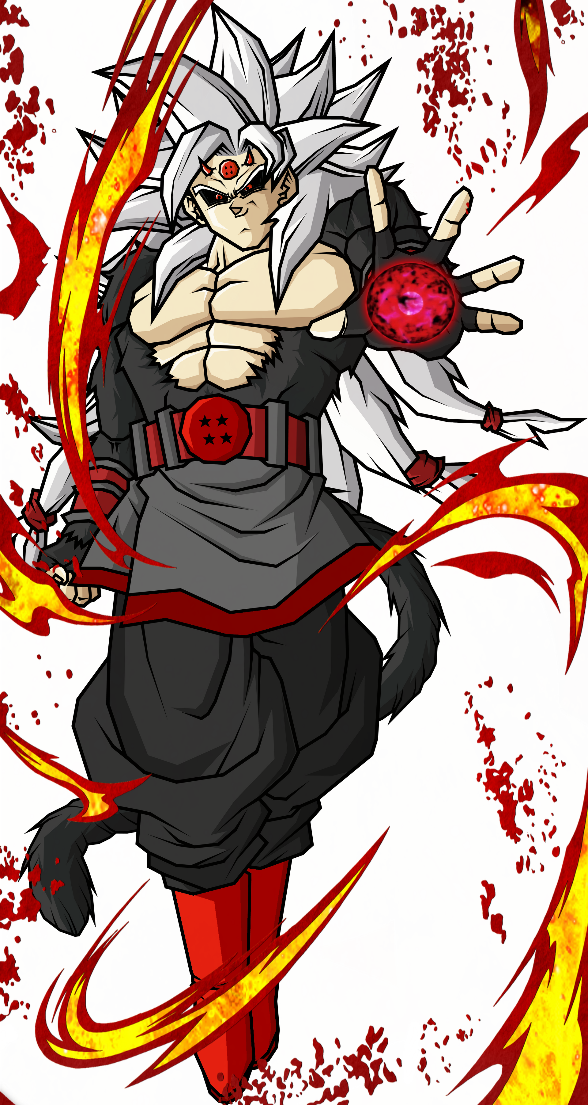 Goku AF ssj mystic 6 by xchs on DeviantArt