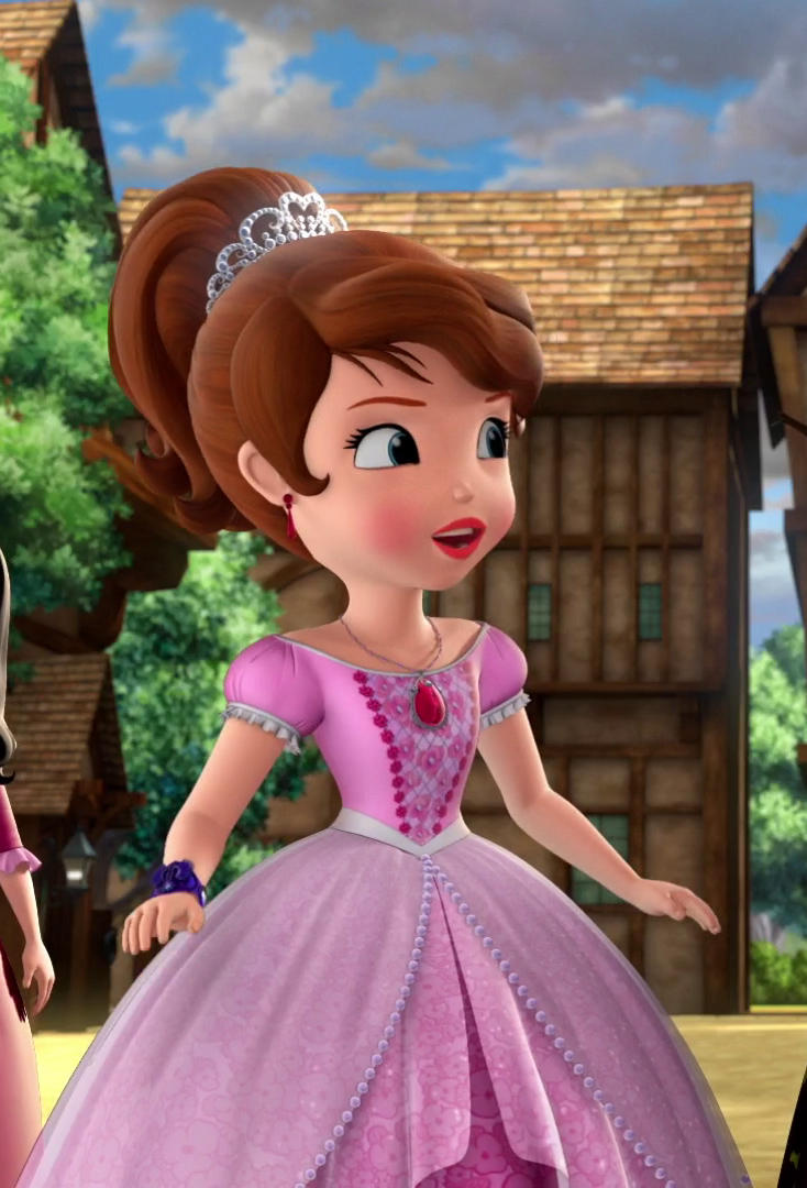 sofia the first dress pink Sofia Pink Grad Dress by PrincessAmulet16 on DeviantArt