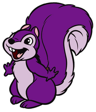 Disney Purple Squirrel Clipart by PrincessAmulet16 on DeviantArt