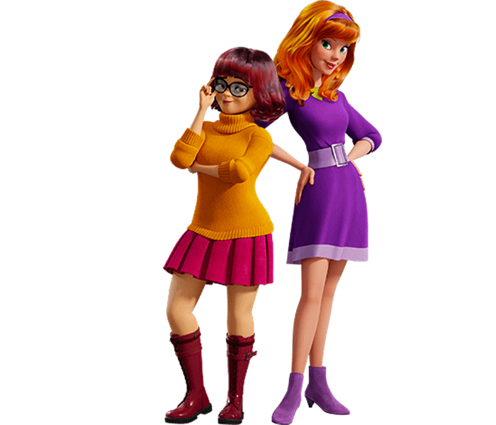 Daphne & Velma  Scooby doo pictures, Velma scooby doo, Daphne and velma