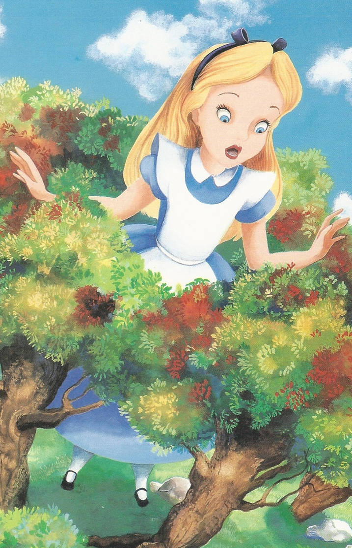 Alice In Wonderland Book Giant Alice by PrincessAmulet16 on DeviantArt