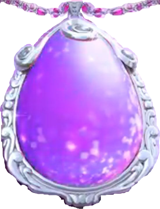 Purple 2025 amulet necklace