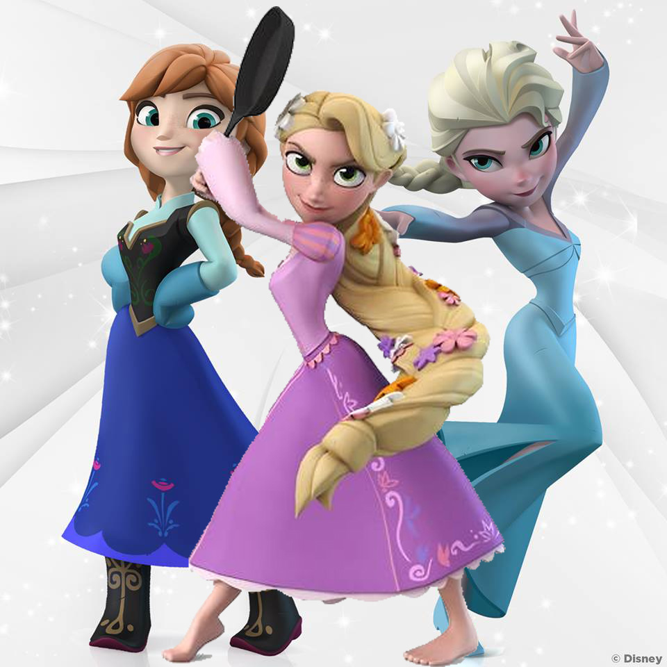 Elsa Rbti Anna Rapunzel And Elsa Disney Infinity by PrincessAmulet16 on DeviantArt