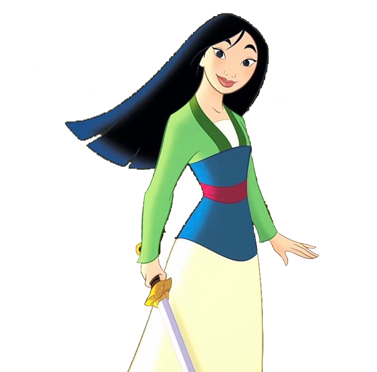 mulan green dress Disney Mulan character wearing green dress illustration, Fa Mulan Minnie Mouse Li Shang Disney Princess, mulan transparent background PNG clipart