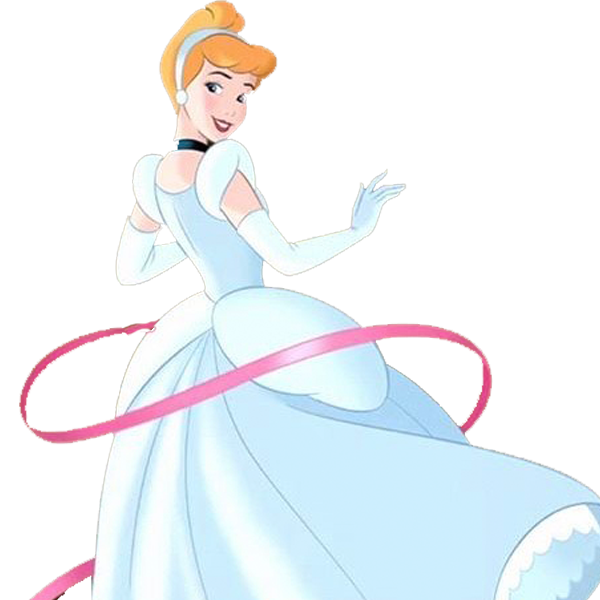 Shoes transparent Cinderella in the cartoon Cinderella
