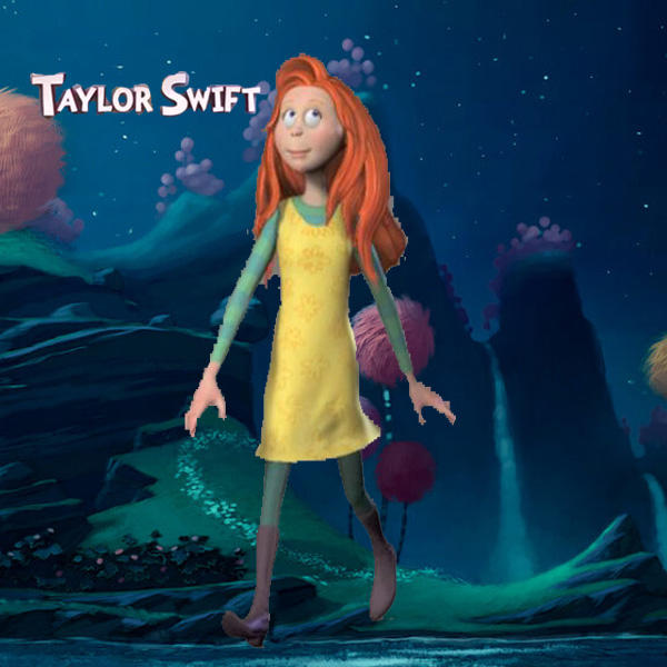 The Lorax 10th Model Audrey 9 Taylor Swift By PrincessAmulet16 On the-lorax-10th-model-audrey-9-taylor-swift-by-princessamulet16-on