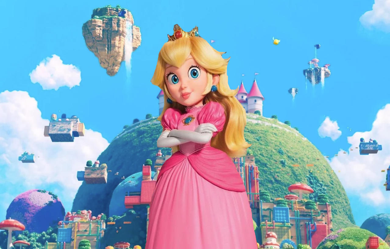 Mario Movie Princess Peach 2023 1 by PrincessAmulet16 on DeviantArt