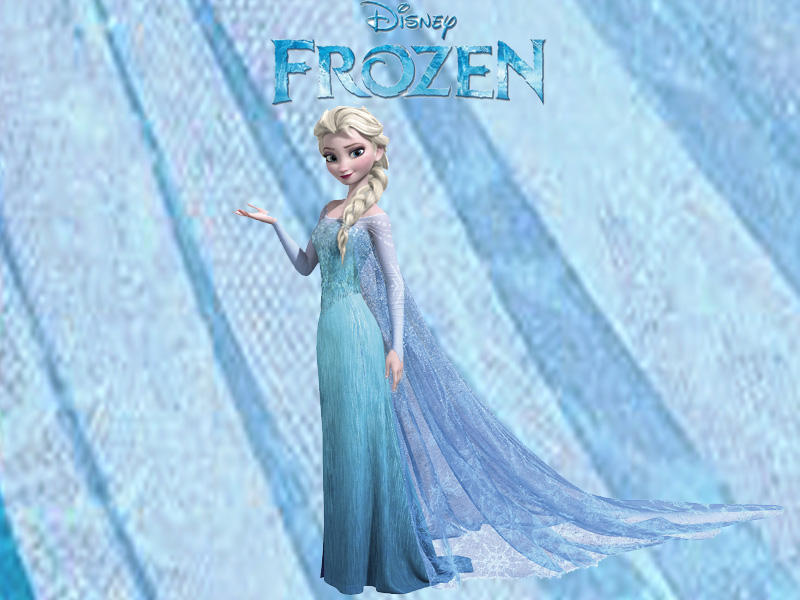 Elsa Behind Frozen Elsa Voice Of Elsa Idina Menzel 2013 3 by PrincessAmulet16 on ...