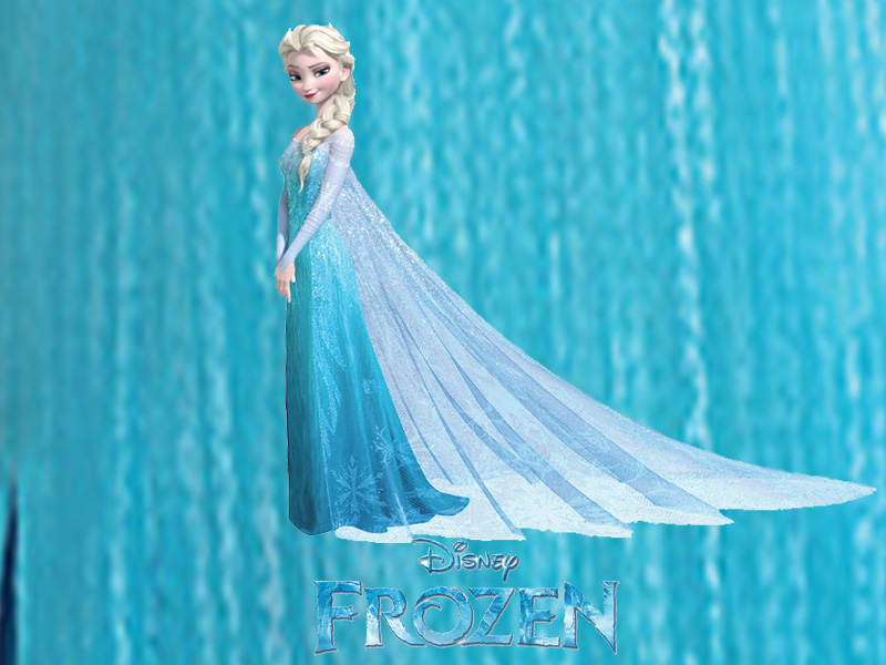 Elsa Behind Frozen Elsa Voice Of Elsa Idina Menzel 2013 14 by PrincessAmulet16 on ...