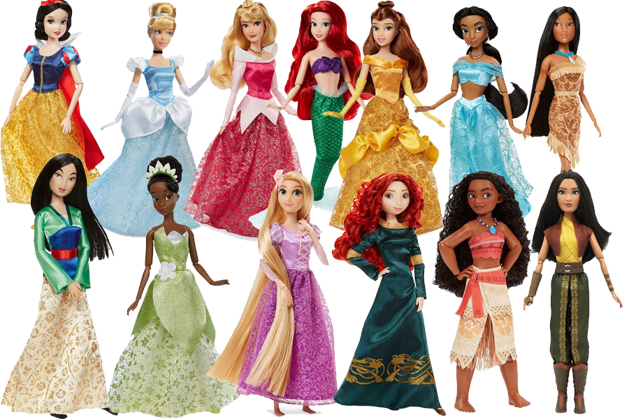 Disney Princess Doll Collection 1 by PrincessAmulet16 on DeviantArt