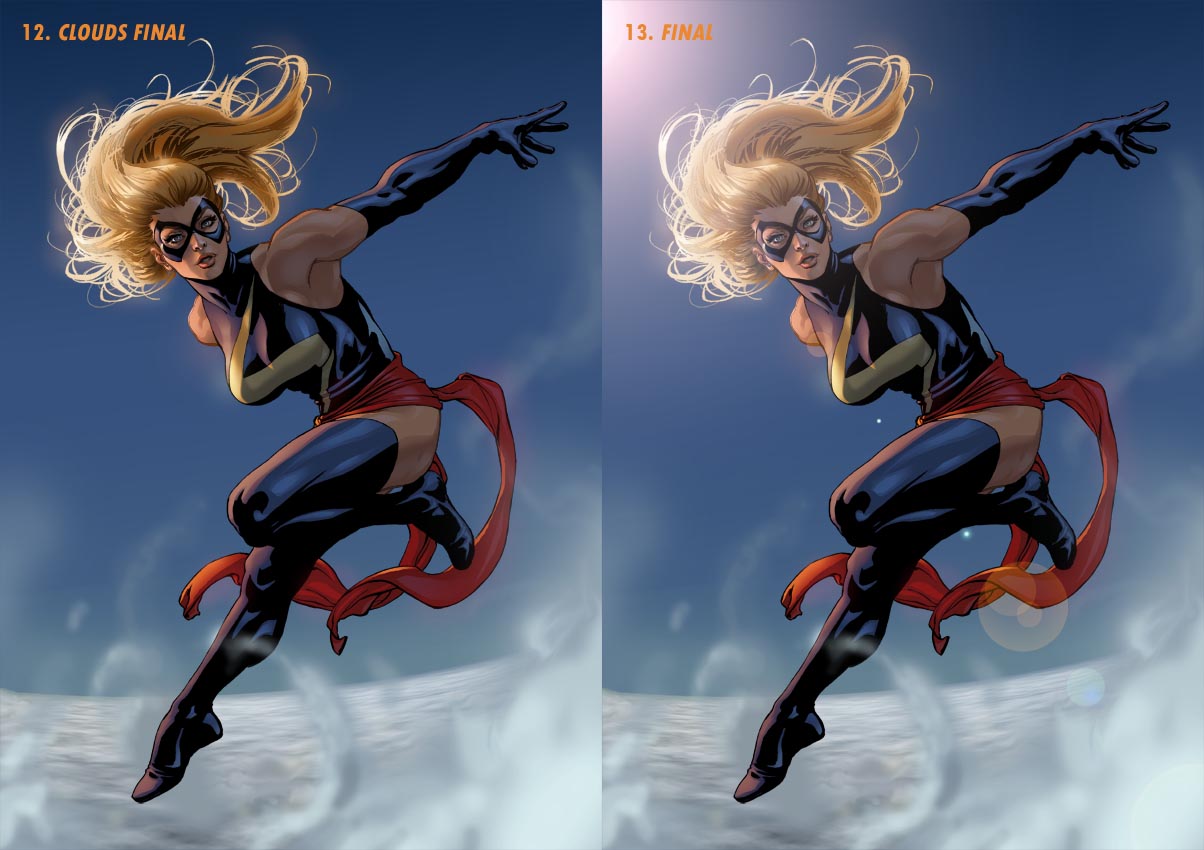 Ms Marvel Steps 12 + 13 by davidyardin