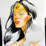 Wonder Woman Watercolour Step 6