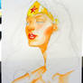 Wonder Woman Watercolour Step 3