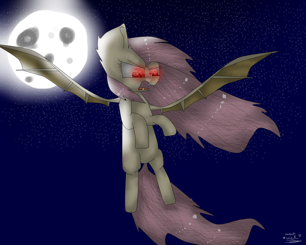 Flutterbat Deviantart Front flutterbat by ThePon7 on DeviantArt