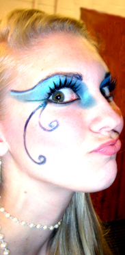 Mermaid makeup