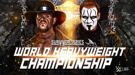 WWE SURVIVOR SERIES CUSTOM MATCH CARD