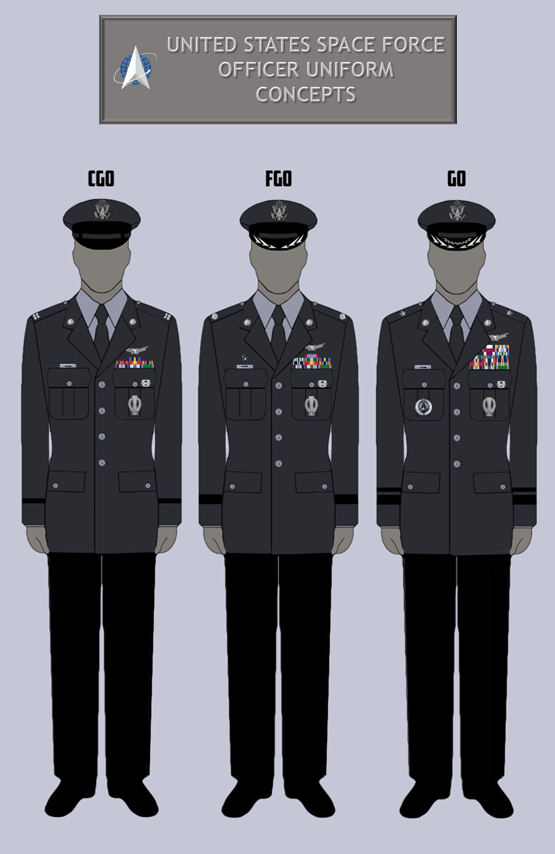 United States Space Force Officer Uniform Concept by ProfJH on DeviantArt United States Space Force Officer Uniform Concept by ProfJH on DeviantArt