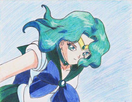 Sailor Neptune Drawing