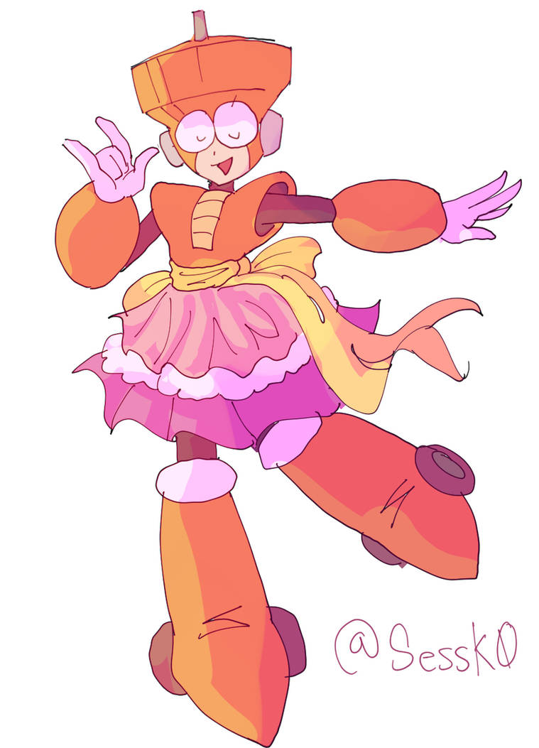 Toppy in a dress by SessK0 on DeviantArt