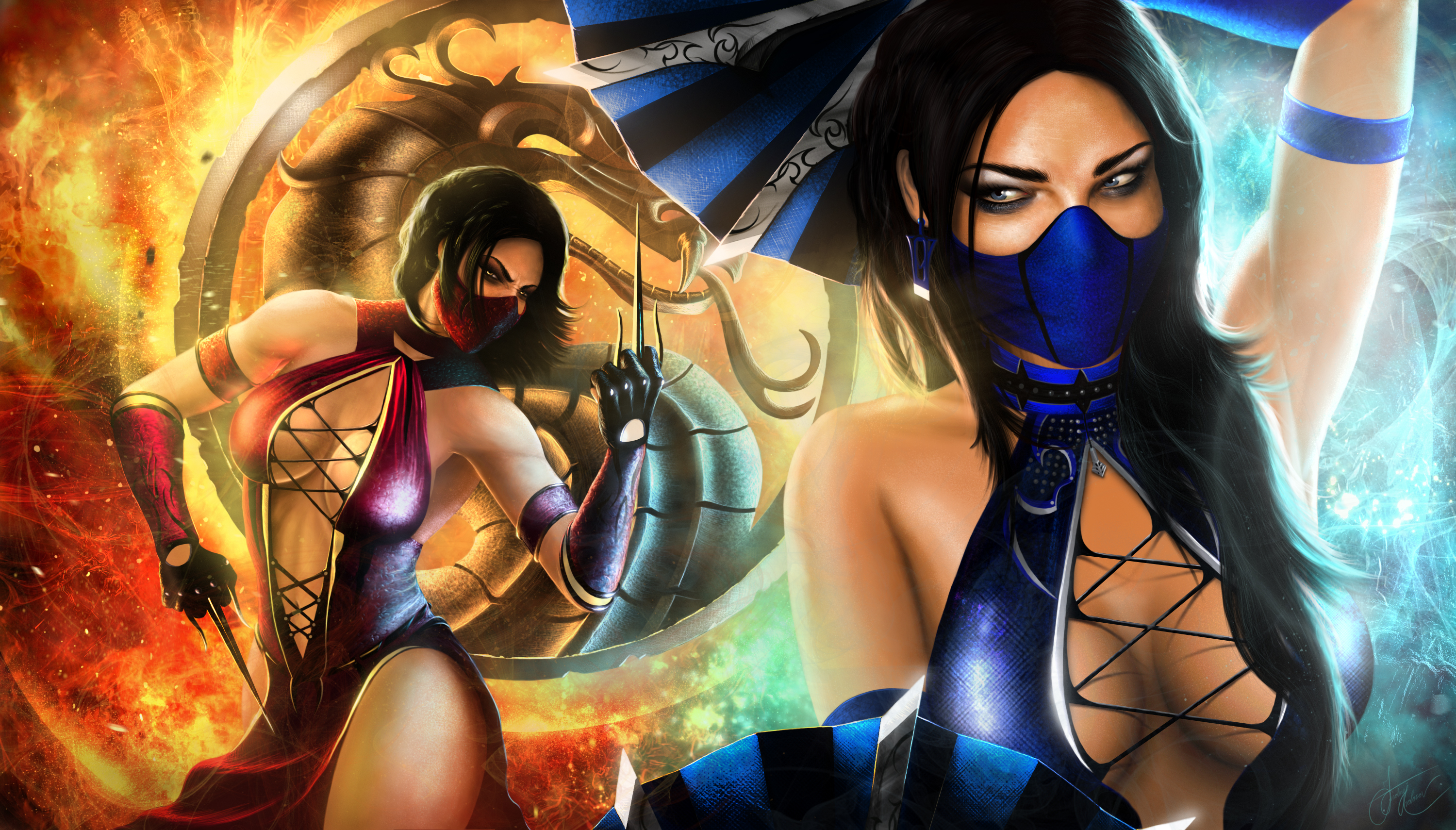 Mileena VS Kitana