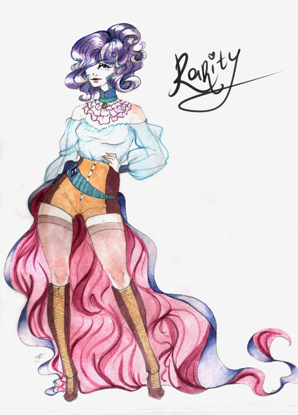 Boy Rarity Human Rarity Human by MinamiKoboyasy on DeviantArt