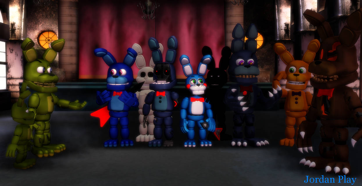 All Rabbits Adventures Fnaf World by jordann5 on DeviantArt