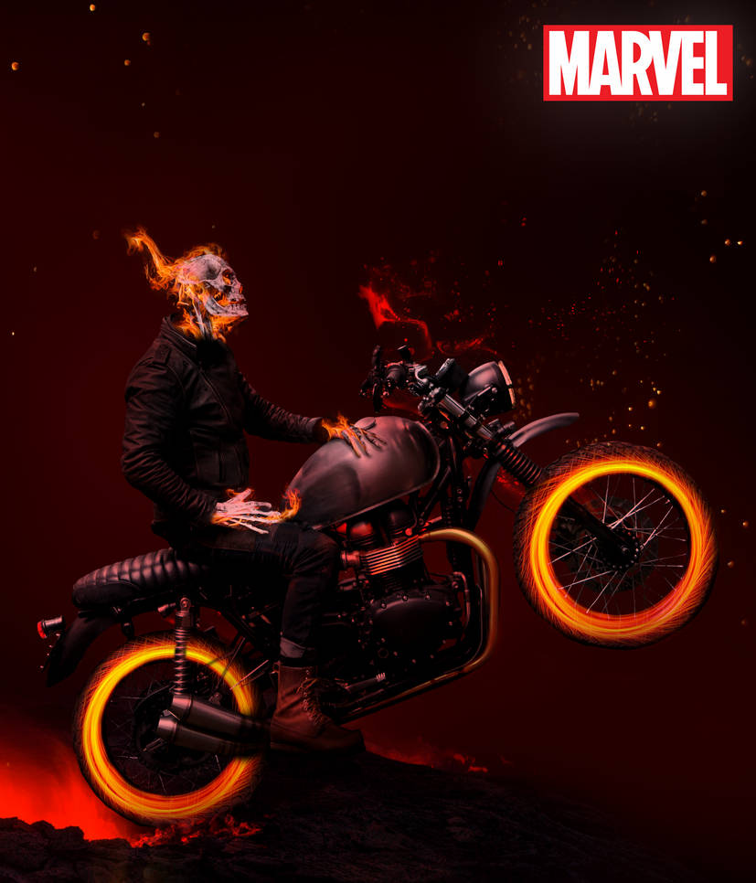 Ghost Rider Abstract Ghost Rider - Concept Art by DraykeProduction on DeviantArt