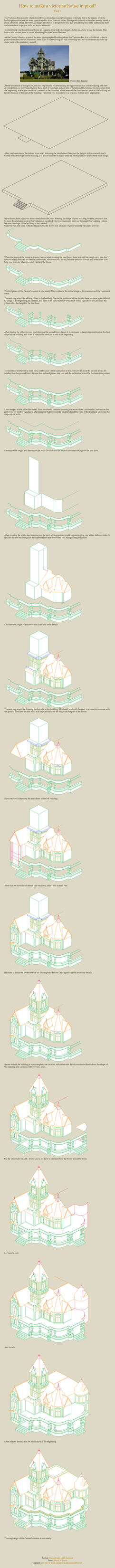 How to make a victorian house?