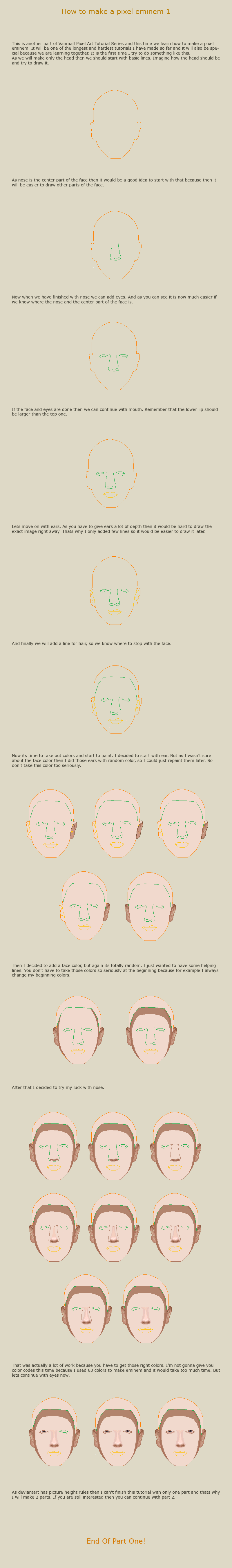 How to make a pixel eminem 1